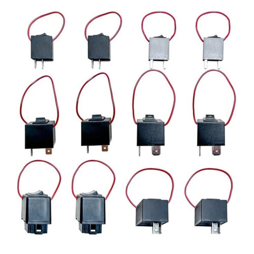 12 Pcs Relay Bypass  Kit and Diagnostic Scan  Kit with Amplifier Loop, for Multiple Automotive Systems