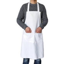 (D) Waterproof Chef Apron for Men & Women with Pocket – Kitchen Cooking, Dishwashing & Cleaning Accessories, Sleeveless Oil-Proof Design