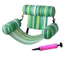 (A, 1PCS) Heavy Duty Inflatable Pool Float Chair Fabric Floating Hammock Seat for Adults & Kids, Perfect for Lake Rafts & Summer Beach Water Parties