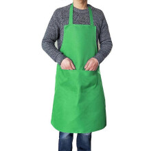 (H) Waterproof Chef Apron for Men & Women with Pocket – Kitchen Cooking, Dishwashing & Cleaning Accessories, Sleeveless Oil-Proof Design