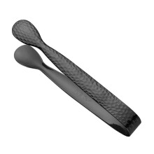 (Black, A) Mini pinces à glaçons, prise en main compacte, idéales pour les bars à café et les barmans, compatibles lave-vaisselle