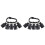 2X SDS  Shank Drill Bit Holder Keychain SDS Shank Adapter Extension Bar Socket Adapter Easy Change Hand-Held Holders 1