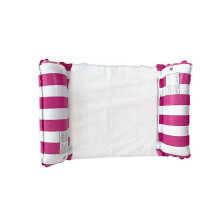(Rose Red) Amaca gonfiabile 4 in 1 per piscina, lettino galleggiante per il relax