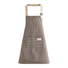 (Coffee) Unisex BBQ Apron With Large Quick-Access Patch Pocket - Ideal Gift For Cooks