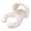 (Pink) Inflatable Infant Pool Float with Canopy & Soft Leg Support 1