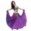 (Purple 5 piece set, S) Indisk magedansskjørt, 2-delt sett 1