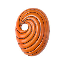 (Mask-2, M) Set maschera e guanti da ninja Uchiha Obito Akatsuki per cosplay e Halloween. Nuovo costume.