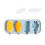 Silicone Ice Cream Molds Set Easy Release-Blue Bear. paw. 1