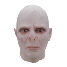 (headgear) Strój cosplayowy Voldemorta Czarodzieja Peleryna z Kapturem dla Dorosłych na Halloween