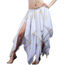 (White) Magdanskjol Dam Festivalfest Cosplay 2-delat dansset