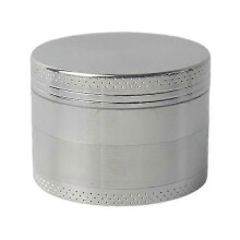 (silver, 40mm) 2026 Metal Grinder 1.6/2.5in Portable Spice Mill for Dried Chili Peppers