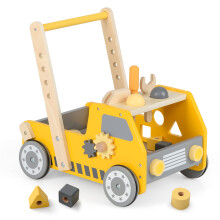 2-in-1 Baby Walker Kids Montessori Toys With Adjustable Speed & Storage