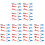 108Pcs Mini Conjunto Ferramentas Para E Decorar Casa Colorido 1