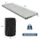 Costway Memory Foam Camping Mattress Waterproof Roll up Sleeping Pad for Sleepover 4