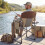 Costway Folding Camping Chair Oversized Portable Directors Chair With Side Table 8