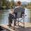 Costway Folding Camping Chair Oversized Portable Directors Chair With Side Table 8