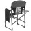 Costway Folding Camping Chair Oversized Portable Directors Chair With Side Table 10