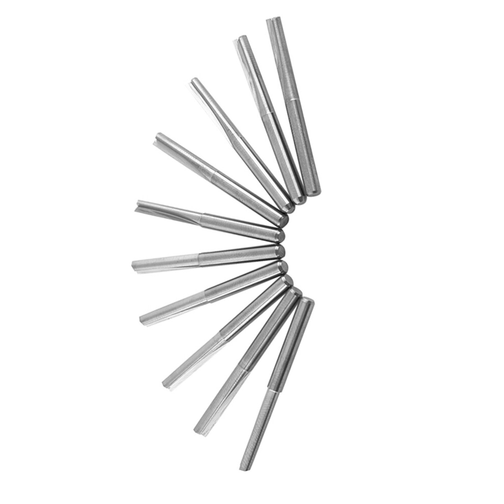 10pc 3.175mm MDF CNC Milling Cutter Kit