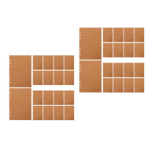 120 Détachables Kraft Usage Divers