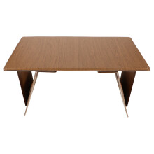 Bureau Réglable Pliable En Cuir PU Pour Portable Usage