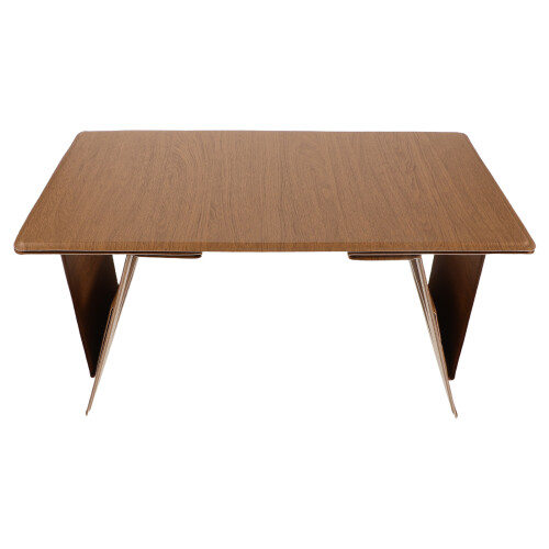 Bureau Réglable Pliable En Cuir PU Pour Portable Usage
