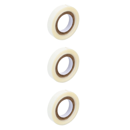 3Rouleaux De Bande Adhésive Pour Perruques Frontales Blanches