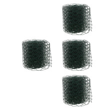 4Rouleaux Grillage Vert Durable Pour Clôture Supports De Plantes