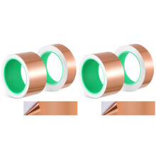 4Rouleaux Rubans Adhésifs Cuivre Rose Or Malleable Pour Travaux DIY
