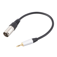 0. Câble Audio 3.5mm/xlr Noir Pour Micro Et Enceinte