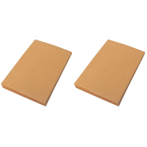 200Feuilles Papier Parchemin Marron Multi-Usage Non Pour Four