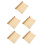 5Rolls Brown Parchment Paper Sheets Nonstick Baking Paper for Home Use 1