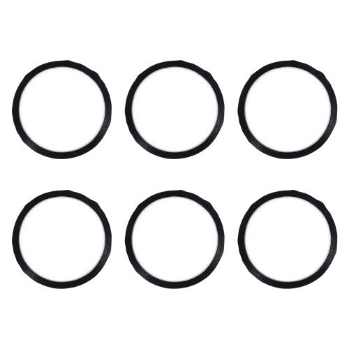 18Rolls Black Tape for Marking Lightweight Desktop Positioning Sticker