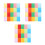 300Sheets Color Paper Sheets Multi Vivid for Copier and Art Projects 1