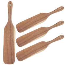4Pcs Light Brown Wooden Bed Making Tool Mattress Lifter for Sheets