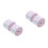 4Rolls Multi Color Easter Ribbon 5Cm Wide Soft Polyester Wired Edge 1