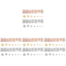 8Boxes Mixed Color Flower Bead Caps for Bracelets Necklaces DIY Crafts