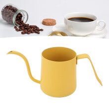 Yellow 304 Stainless Steel Coffee Pot