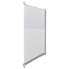 Store plissé en blanc 60 x 200 cm 4102171