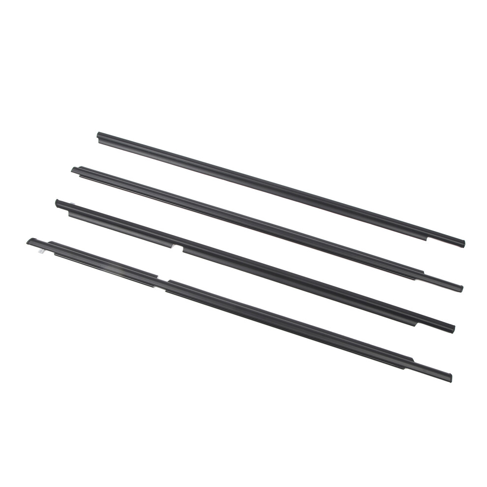 4Pcs Window Seals 68164 35030 For 4Runner Black 7055741181252