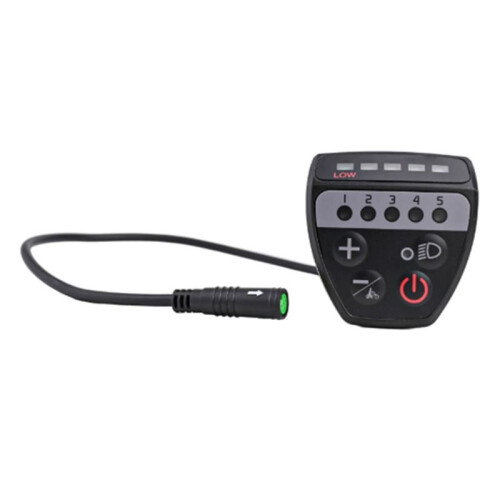 Electric-Bicycle Display Controller Waterproof Bicycle Replacement Parts for Bafang BBS01 02 M400 Midmotor UART Protocol