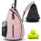 Borsa da tennis e badminton impermeabile - Una tracolla Pink 1
