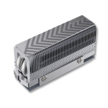 M.2 2280 NVMe SSD Kylflänskylare Dual Heat Pipes Högpresterande Thermal Pad för 2280 SSD PC Dator SSD Cooler