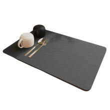 Kitchen Super Absorbent Mat Coffee Dish Draining Mat Drying Mat Quick Dry Bathroom Drain Pad Kitchen Faucet Placemat A