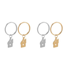 4Pcs Pingentes Para E Chaveiros Aço Inoxidável