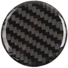 for Grand Cherokee 2014 -2019 Interior Cover Carbon Fiber Central Control 4WD Knob Cover Sticker Trim
