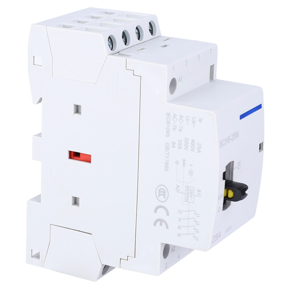 4NO 25A AC Contactor 230V BCH8-25M
