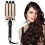 Hatteker 3Barrel Curling Iron 25mm Diameter Ceramic-Coated 2Temperature Settings 8