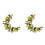 2Pcs Decoração Floral Artificial Multicolor Para E 1