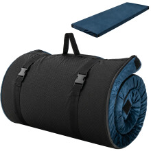 Memory Foam Camping Mattress Waterproof Roll up Sleeping Pad for Sleepover