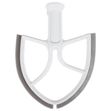 KA-5BL 5-Quart Flex Beater for Bowl-Lift Stand Mixers Plastic Flat Beater Paddle with Silicone Edges